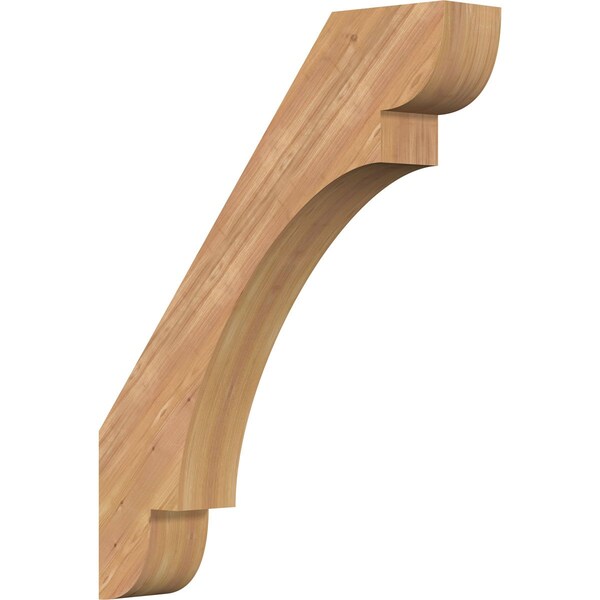 Ekena Millwork 5 1/2"W x 30"D x 38"H Olympic Smooth Knee Brace, Western Red Cedar BRC06X30X38OLY00SWR - main